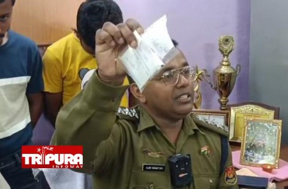 Police busted biggest Chain Snatching and Loan-Distribution Racket in Agartala: 5 Persons arrested including School Teacher and Finance Company Manager Police busted biggest Chain Snatching and Loan-Distribution Racket in Agartala: 5 Persons arrested including School Teacher and Finance Company Manager